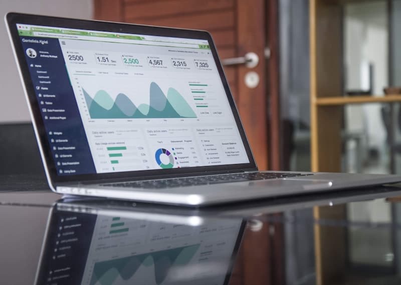 Dashboard showing compliance status